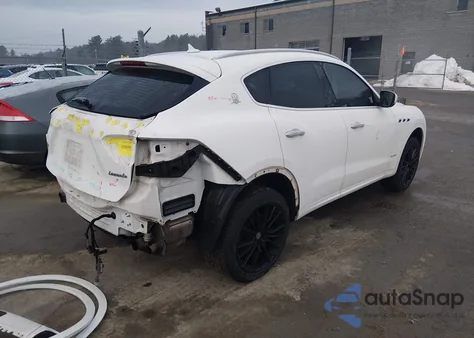 2019 Maserati Levante S Granlusso z USA, uszkodzony, nr VIN ZN661YUL9KX313485